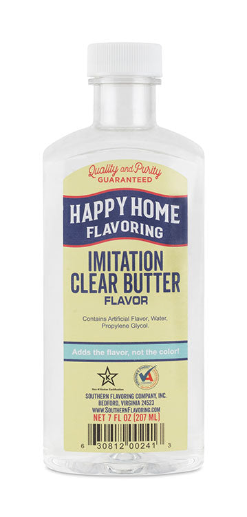 Happy Home Imitation Butter & Nut Flavor 7 Fl. Oz. 