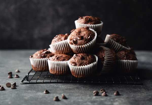 Chocolate Zucchini Muffins