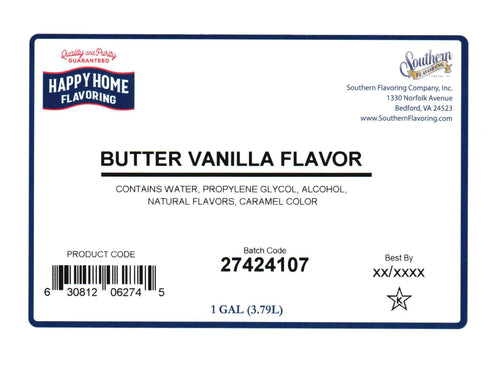 Butter Vanilla Flavor (274)