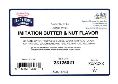 Imitation Butter & Nut Flavor (231)